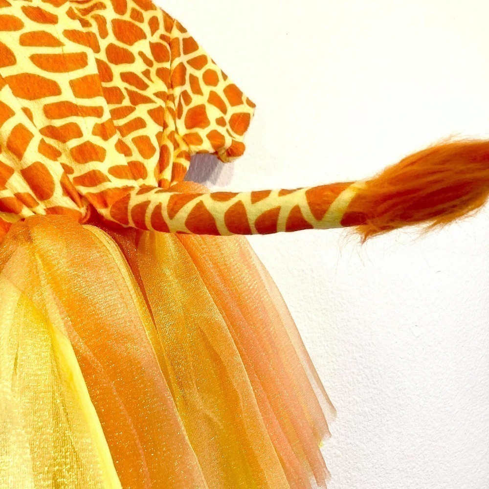 Infant Girl 3-6M Giraffe Halloween Costume 2 Piece - Picture 8 of 10